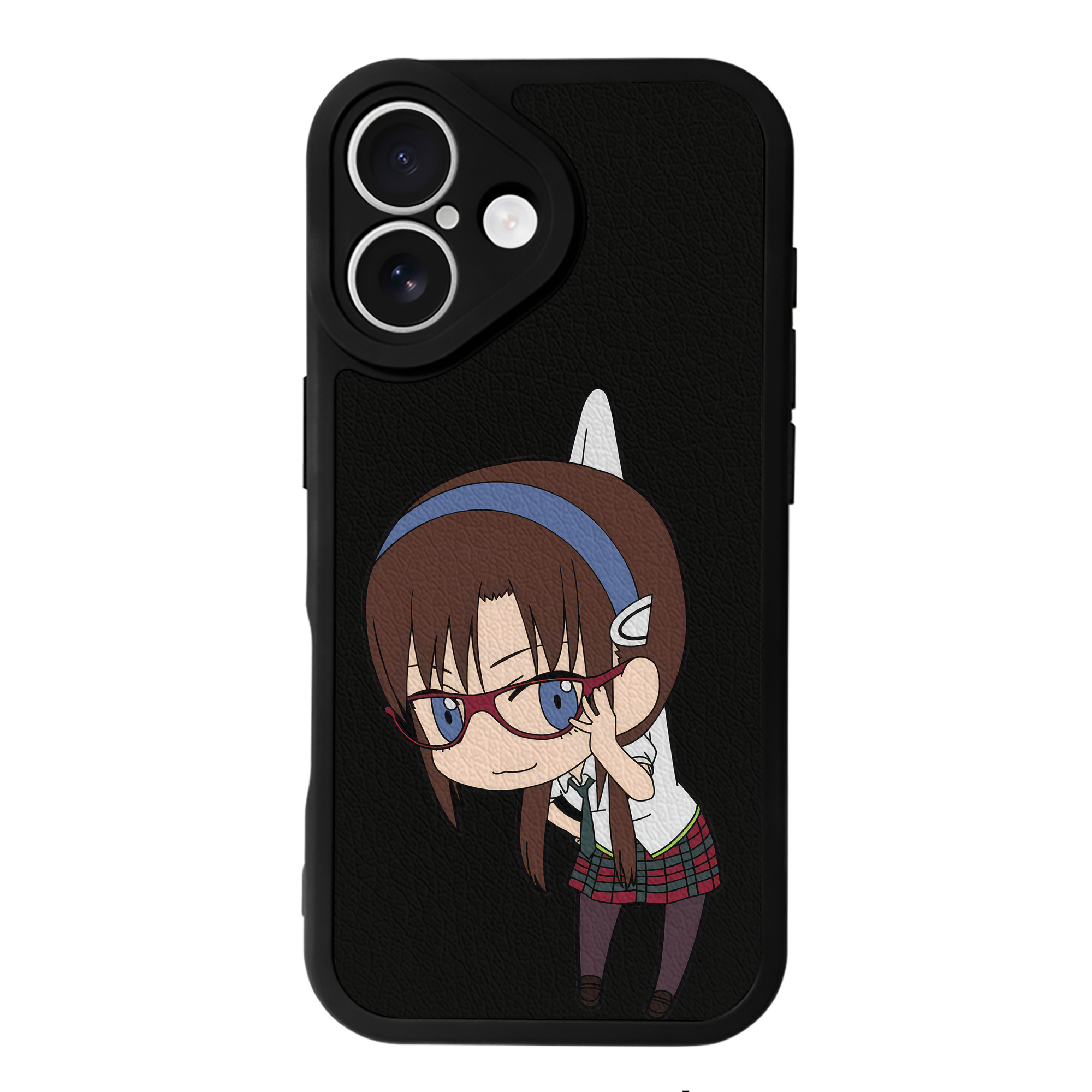 （画像用） EVA 新世紀エヴァンゲリオン 【iPhone 16シリーズ対応】シリコンスマホケース（レザー調） 材質：シリコン